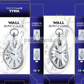 2015 the Newest Wall Quartz Clock Melting Wall Clock Novelty Home Decor Wall Clock Art Clock