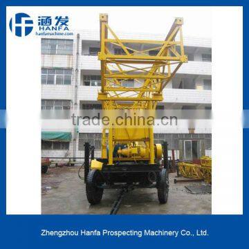 High drilling efficiency! High power! S400 trailer-hitched concrete core drilling machines