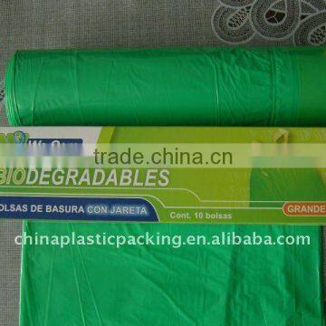 Ldpe/hdpe Garbage Bag With Drawstring on Roll photo-4