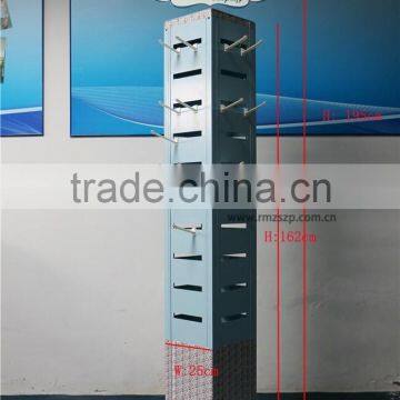 Latest 360 Degree Supermarket Modern Display Rack With Wheels photo-2