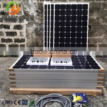 Professional Design Complete Solar off Grid System Home Solar Power System Kit 1kw Roof Mounting Kits photo-2