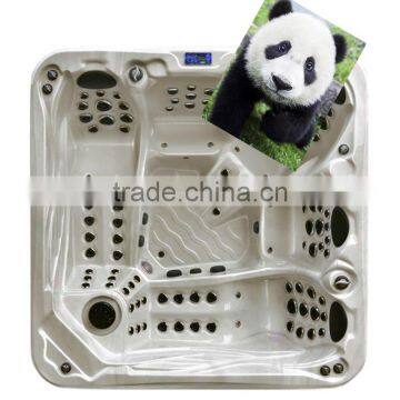 Hot Tub Spa Supplier Bathtub for 5 Persons Acrylic Hydro Bubble Bath photo-5