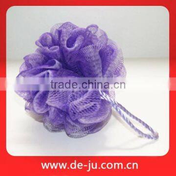 Cotton Rope Black Mesh Bath Sponge Ball photo-6