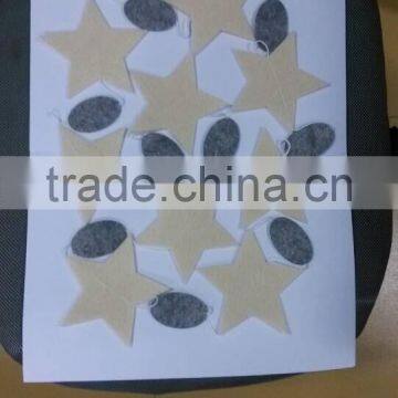 15020306 Star Shaped Felt Garland ,felt Curtain ,felt Decoration photo-5