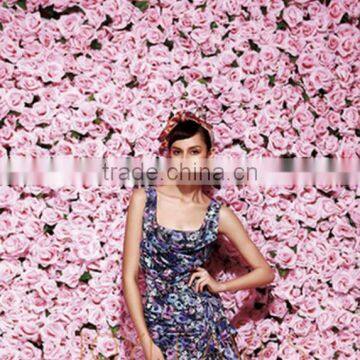 Wholesale Various Artificial Silk Flower Stage Backdrop Wall Flower Wall photo-2
