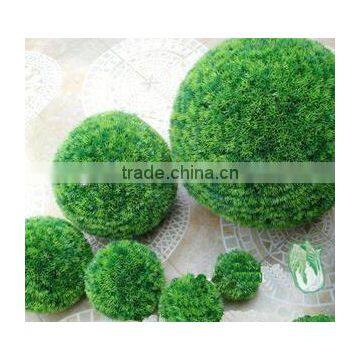 Factory Direct Sale Grass Ball Decorative Plastic Artificial Grass Topiary photo-2