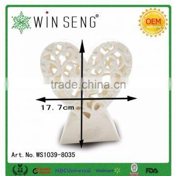 Ceramic Heart Shape Holiday Decoration Craft Custom photo-5