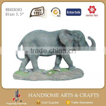 16 Inch Resin Craft Lively Large Animal Elephant Statues photo-4