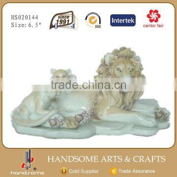 21 Inch Resin Holiday Gifts Home Decoration Lion Statue Animal Sculpture photo-5