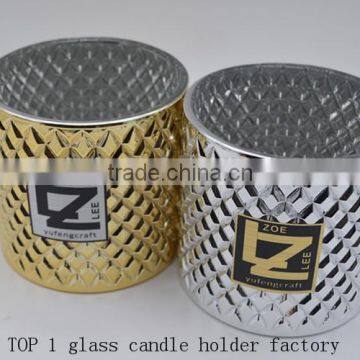 Silver Decorative Glass Candy Jars photo-5