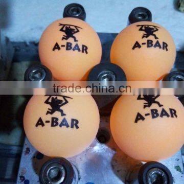 PP Plastic Bulk Packing 40mm Seamless Pingpong Ball With Customized Logo Printing photo-6