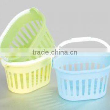 PP plastic basket with handle/Storage Basket/food basket