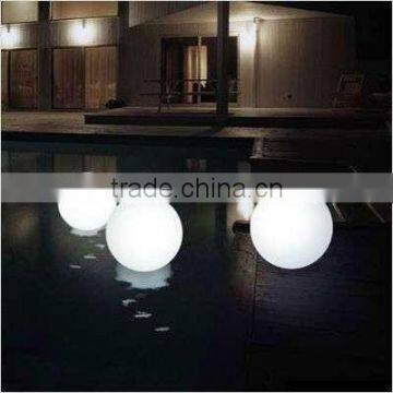 led light magic spinning ball/led illuminating ball outdoor ball light