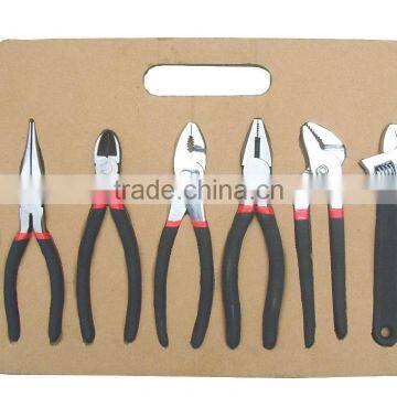LB-320 5pcs black handle combination pliers hand tool set