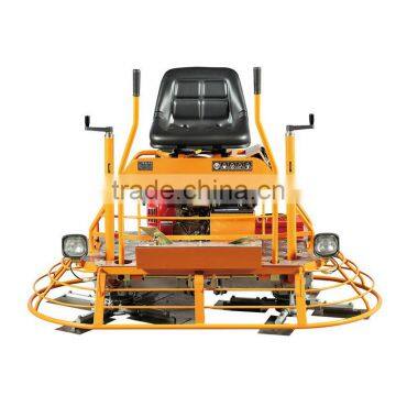 Ride on concrete finishing machine