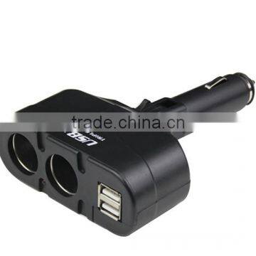 12V/24V Car Cigarette Lighter Two Socket