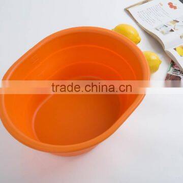 Silicone Folding Pots Vegetables Wash Basin Foldable Bowl Camping Tools photo-6