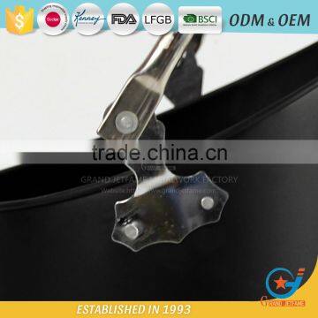 Homeware Powder Coating Black Ash Holder Iron Metal Coal Bucket photo-5