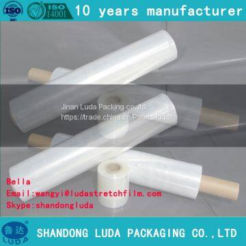 Advanced transparent LLDPE tray plastic protective stretch wrap film