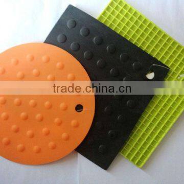 different shape silicone coffee pot mat