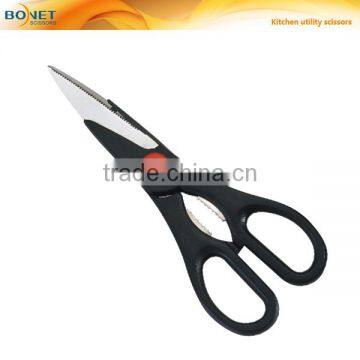 S53004 FDA Certificated 8" symmetrical handle hot cooking kitchen utility scissors