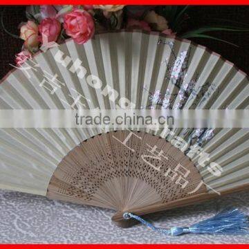 Anji Yuhong Factory Handmade Gift Crafts Fan photo-3