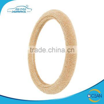 Camouflage Color Fleece Car Steering Wheel Cover photo-3