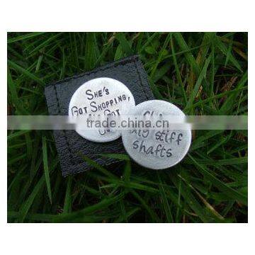 Golf Accessories Custom Logo Golf Ball Marker photo-2