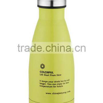 stainless steel vacuunm flask thermos bicycle water bottle / double wall stainless steel infuser vacuum flask/sportsvacuum insul