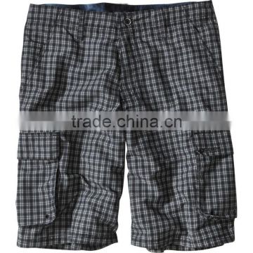 Latest mens check shorts man shorts stocklot