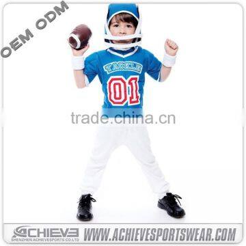 High Quality Customized American football jersey with custom size| custom boy football jersey