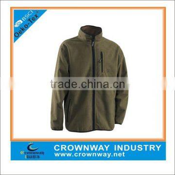 fleece tracksuit jacket for men made of micro fleece fabric