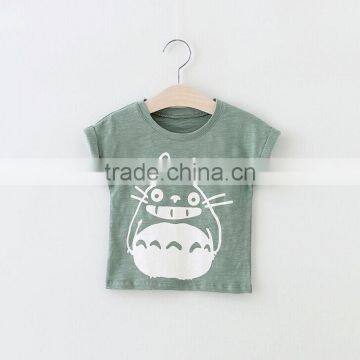 New Model Design Kids Cartoon T-shirt o Neck Short Tee photo-3