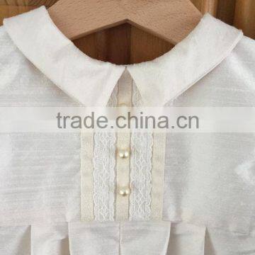 Wholesale Spanish Baby Clothes Clothing of Plain White Baby Rompers for Boys photo-2