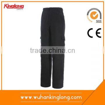 China Supplier New Product Wholesale Safety Garments Black Cargo Work Pants for Men photo-2