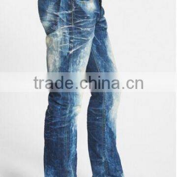 Biker Jeans Fashion Denim Trousers(LOTK110) photo-3