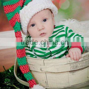 Funny Christmas Crochet Knitting Baby Hats Christmas Hat photo-3