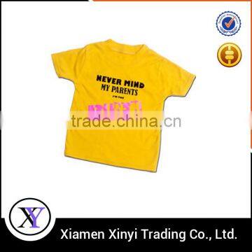 Custom cotton 160g boys new design t shirts