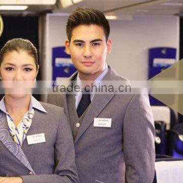 Trendy Airline Hostess Uniform Dress