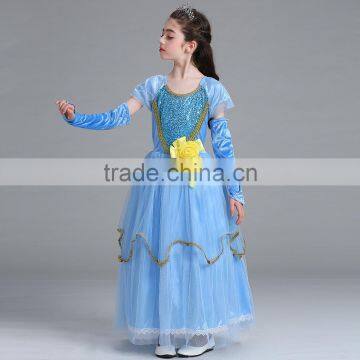 Dress Designs Teenage Girls With Embroidery Cheap Fashion Smocking Girl Dress#WGW6005 photo-3