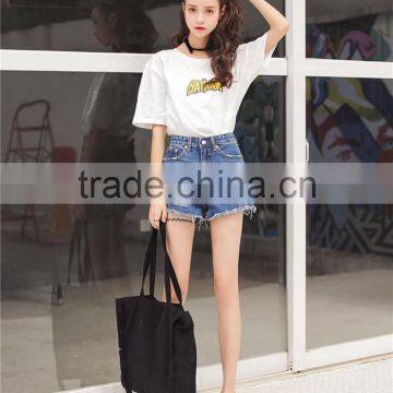 2016 Summer New Design Ladies Fashion Jeans Shorts photo-2