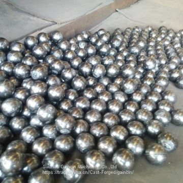 dia.50,60mm casting iron grinding balls, alloy casting chromium grinding media balls