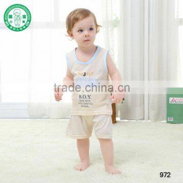 Baby clothes wholesale cotton vest baby clothing set