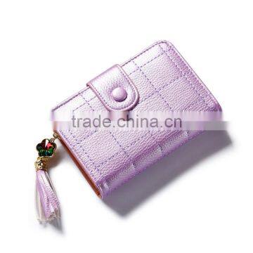 Classic Style Ladies Mini Card Wallets High Quality Popular Women Small Coin Wallet Purse Bag photo-6