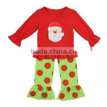 Xmas Christmas wholesale children's boutique baby clothing kids clothes baby clothes set