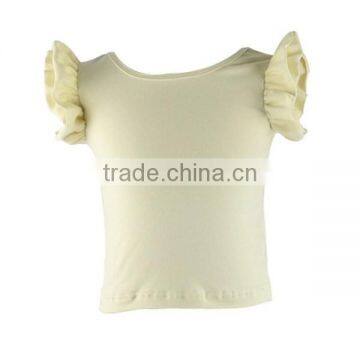 2015 Wholesale Cotton Kids t Shirt School Uniform Skirt Childrens Ruffle Clothes photo-4