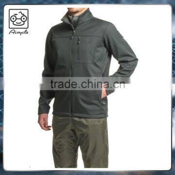 Mens clothing no hood softshell jacket sports wear