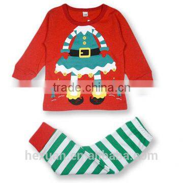100% Cotton Chrismas Clothing Set,baby Kids Child Pyjamas Pijama / Kids Pajamas / Kids Sleepwear photo-3