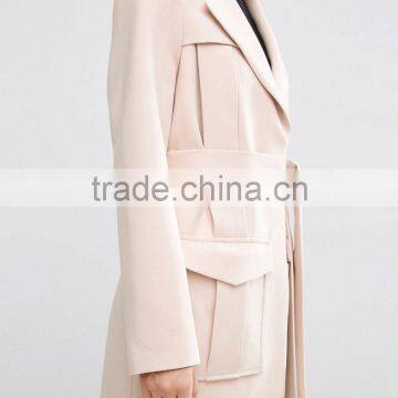 Factory Custom Fashion Elegant Women Winter Lovely Coat 2016 photo-4