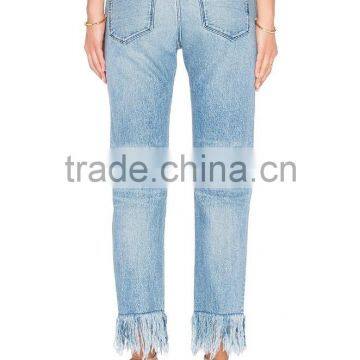 High Quality Jeans Women Fabric Price New Model Jeans for Ladies photo-3